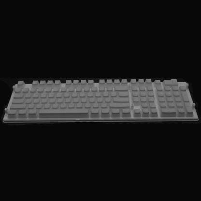 Pudding Double-layer Two-color 108-key Mechanical Translucent Keycap(Gray) - Silicone / Sticker by buy2fix | Online Shopping UK | buy2fix