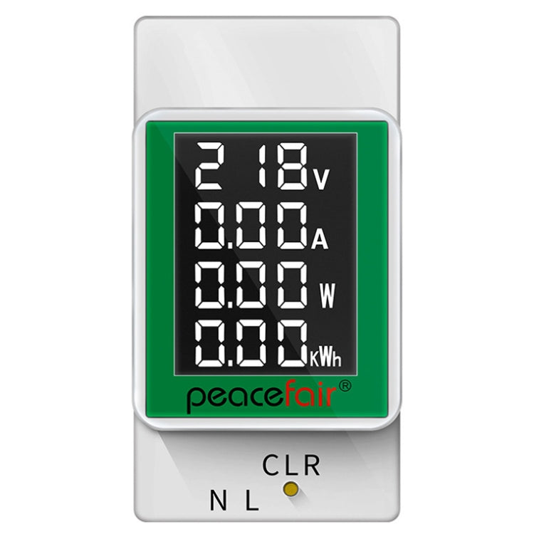 Peacefair PZEM-008 4 In 1 Multifunctional AC Digital Display Rail Monitor - Consumer Electronics by Peacefair | Online Shopping UK | buy2fix