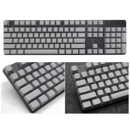 Mechanical Keyboard Laser PBT Keycap Light Gray No Words - Other by buy2fix | Online Shopping UK | buy2fix