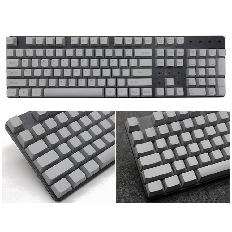 Mechanical Keyboard Laser PBT Keycap Light Gray Side Words - Other by buy2fix | Online Shopping UK | buy2fix