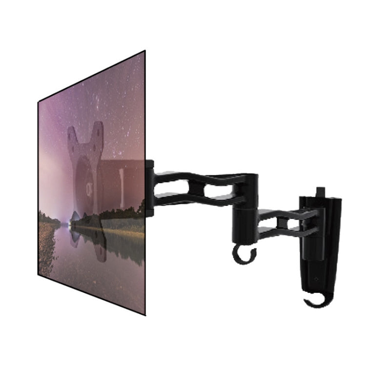 Gibbon Mounts L33 Monitor Bracket Wall Mounting Telescopic Rotating Aluminum Alloy TV Hanger - Consumer Electronics by Gibbon Mounts | Online Shopping UK | buy2fix