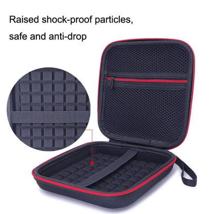 GH1879 Portable Mobile Recorder Hard Case Storage Bag(Black) - Hard Drive Bags & Cases by buy2fix | Online Shopping UK | buy2fix