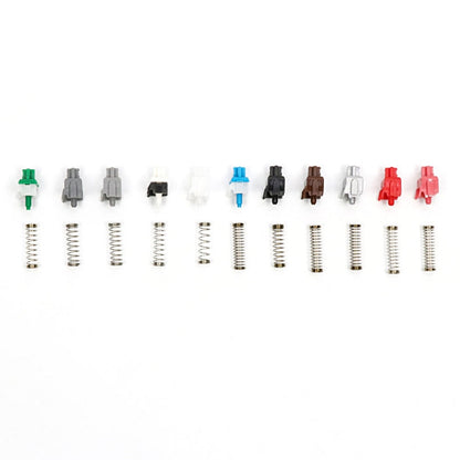 10PCS Cherry Shaft MX Switch Linear Keyboard Shaft, Color: Tea Shaft - Other by buy2fix | Online Shopping UK | buy2fix