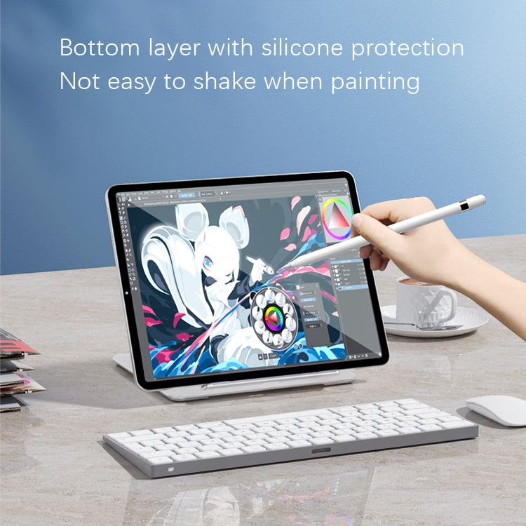 Tablet Desktop Portable Aluminum Alloy Bracket(Silver) - Desktop Holder by buy2fix | Online Shopping UK | buy2fix