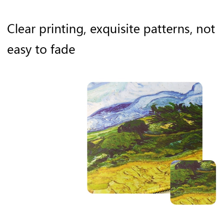 300x800x1.5mm Unlocked Am002 Large Oil Painting Desk Rubber Mouse Pad(Scarecrow) - Mouse Pads by buy2fix | Online Shopping UK | buy2fix