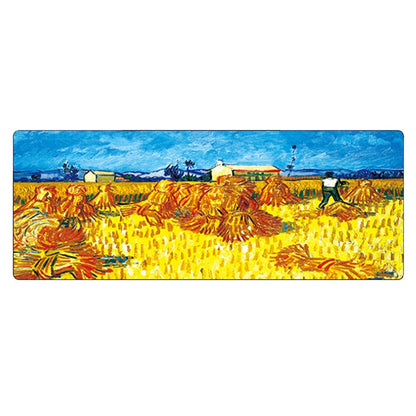 300x800x2mm Locked Am002 Large Oil Painting Desk Rubber Mouse Pad(Scarecrow) - Mouse Pads by buy2fix | Online Shopping UK | buy2fix