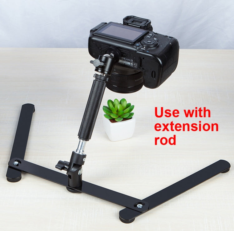 360 Degree Adjustable Metal Overhead Base Desktop Phone Holder,Style: Base+PTZ+Phone Clip - Consumer Electronics by buy2fix | Online Shopping UK | buy2fix