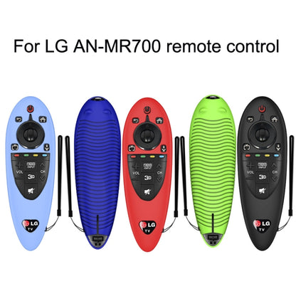 2 PCS Remote Control Dustproof Silicone Protective Cover For LG AN-MR500 Remote Control(Black) - Consumer Electronics by buy2fix | Online Shopping UK | buy2fix