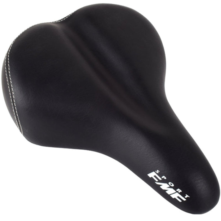 FMFXTR Mountain Bicycle Cushion Saddle Soft Wide Comfortable Spring Seat Cushion(Black) - Bicycle Saddle by FMFXTR | Online Shopping UK | buy2fix