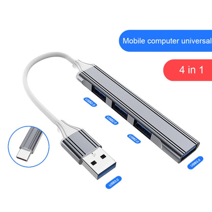 2 PCS Multifunctional Expanded Docking, Spec: Type-C/USB-C 3.0 (Pink) - USB 3.0 HUB by buy2fix | Online Shopping UK | buy2fix