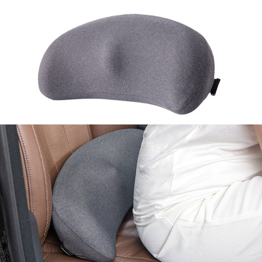 Memory Foam Car Lumbar Cushion Driving Seat Cushion(Gray) - In Car by buy2fix | Online Shopping UK | buy2fix