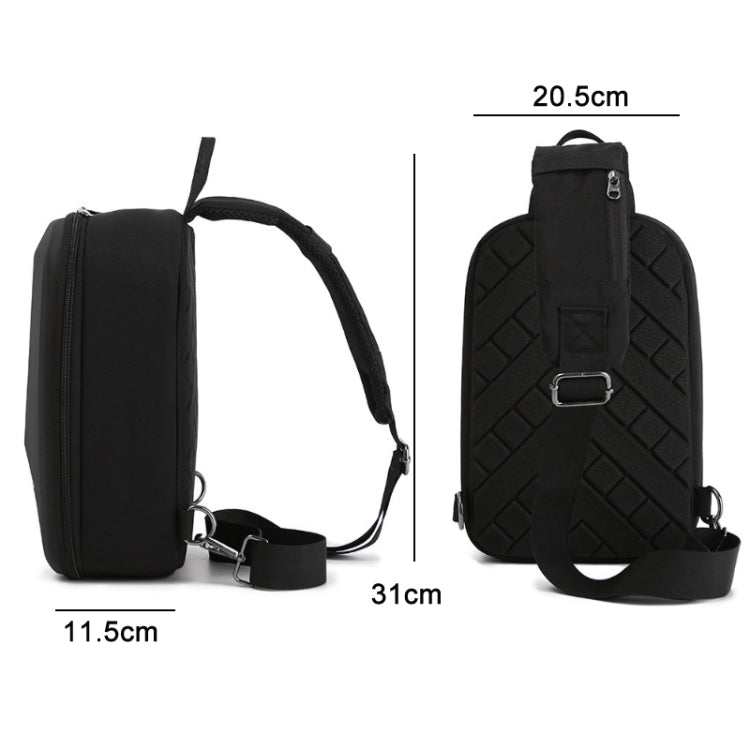 Drone Accessories Storage Crossbody Bag For DJI Mavic Air 2/Air 2S(Black) - DJI & GoPro Accessories by buy2fix | Online Shopping UK | buy2fix