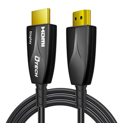 DTECH HDMI 2.0 Version Fiber Optical Line 4K 60Hz Large Screen TV Engineering Wiring, Length: 100m - Cable by DTECH | Online Shopping UK | buy2fix