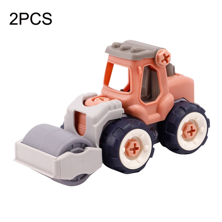 2PCS LXB-418 Removable Assembly Simulation Engineering Vehicle Model(Router) - Model Toys by buy2fix | Online Shopping UK | buy2fix