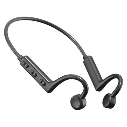 KS-19 Bluetooth Headset Sound Conducting Hanging Neck Business Headphones(Black) - Neck-mounted Earphone by buy2fix | Online Shopping UK | buy2fix