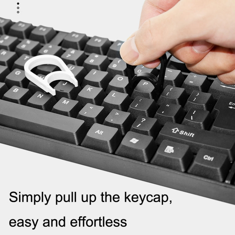 30PCS Computer Keyboard Key Puller Cleaning Key Removal Tool(Black) - Other by buy2fix | Online Shopping UK | buy2fix