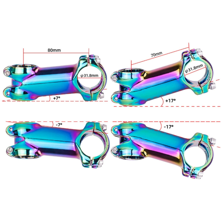 ZTTO Mountain Bike Colorful Aluminum Positive & Negative Riser(17 Degrees 100mm) - Others by ZTTO | Online Shopping UK | buy2fix