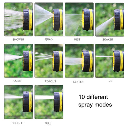 10 Functional Watering Sprinkler Head Household Water Pipe, Style: D6+4 Connector+30m 4-point Tube - Home & Garden by buy2fix | Online Shopping UK | buy2fix