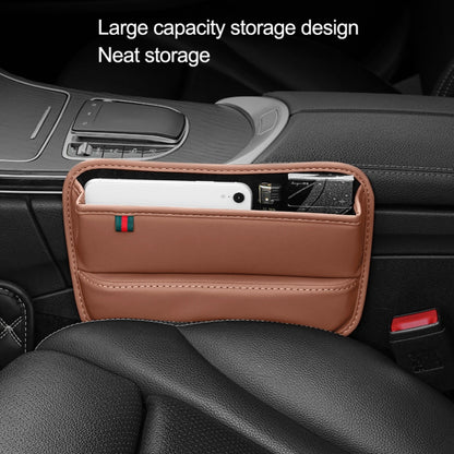 Car Seat Sewing Box Central Control Slot Storage Bag(Black) - In Car by buy2fix | Online Shopping UK | buy2fix