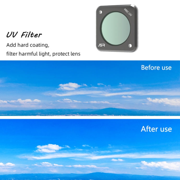 JUNESTAR Action Camera Filters For DJI Action 2,Style: Night - Lens Filter by JUNESTAR | Online Shopping UK | buy2fix