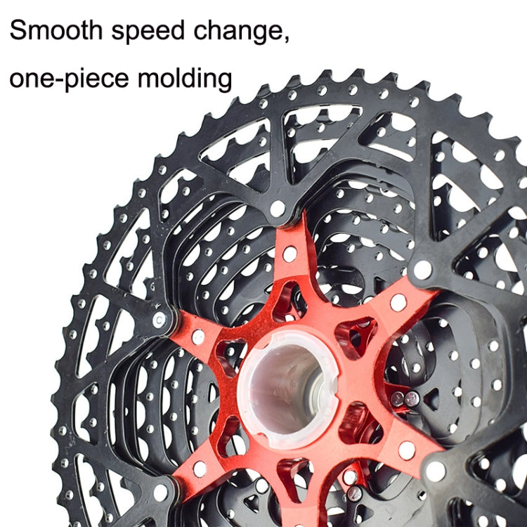 VG Sports Split Mountain Bike Lightweight Cassette Flywheel, Style: 9 Speed 42T (Black) - Outdoor & Sports by VG Sports | Online Shopping UK | buy2fix