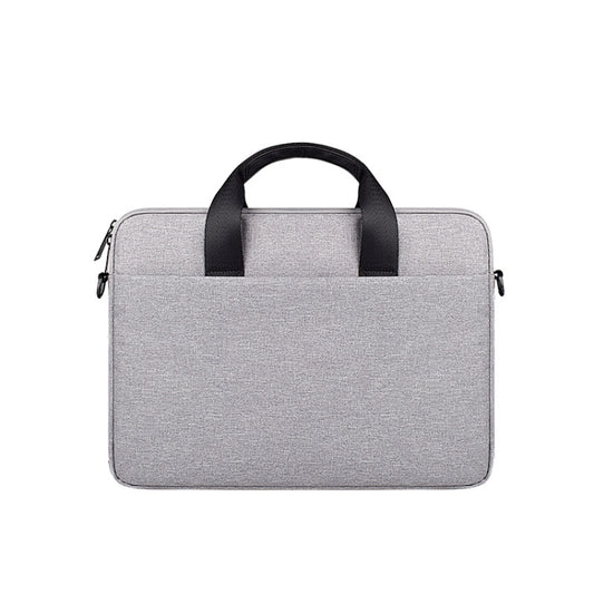 ST09 Portable Single-shoulder Laptop Bag, Size: 13.3 inches(Grey) - 13.3 inch by buy2fix | Online Shopping UK | buy2fix