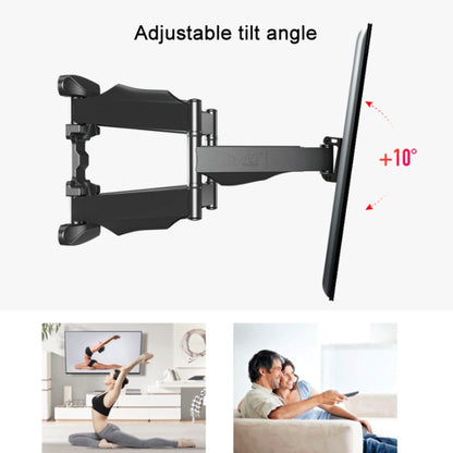 NORTH BAYOU Telescopic Swivel TV Monitor Wall Mount Bracket For 32-52 inch - Consumer Electronics by NORTH BAYOU | Online Shopping UK | buy2fix