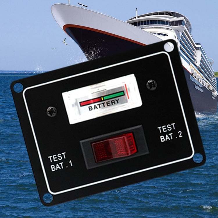 AOS3044 Marine Dual Battery Tester Pointer Voltmeter - Consumer Electronics by buy2fix | Online Shopping UK | buy2fix