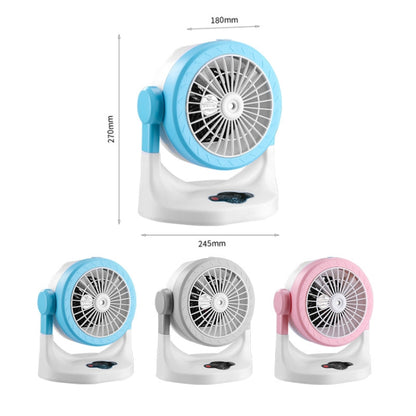 DFS003 Home USB Desktop Mini Air Conditioning Fan Dormitory Humidification Spray Cooler(Blue) - Consumer Electronics by buy2fix | Online Shopping UK | buy2fix