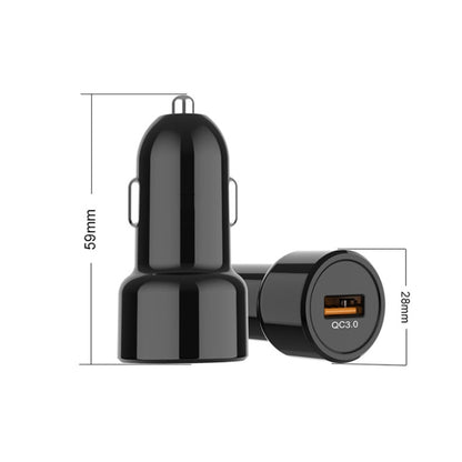 IBD321-Q3 Universal Fireproof Mobile Phone Car Charger, Model: QC3.0 18W - In Car by buy2fix | Online Shopping UK | buy2fix