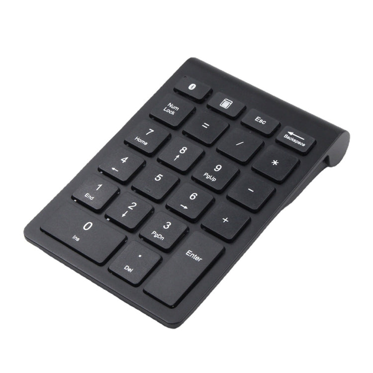 BT304 22 Keys Laptop Mini Wireless Keyboard, Spec: 2.4G (Silver Black) - Wireless Keyboard by buy2fix | Online Shopping UK | buy2fix