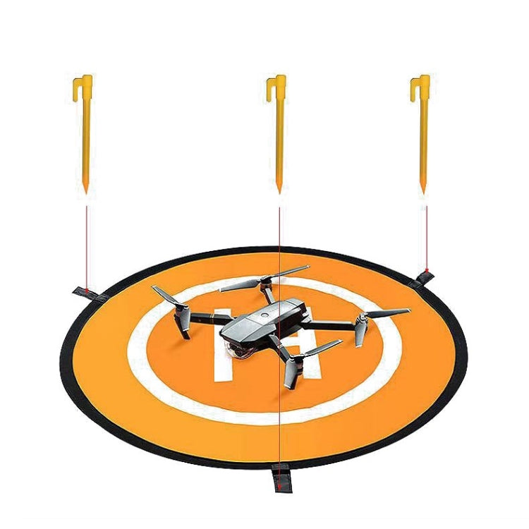 Universal Foldable Helipad Landing Pad For Drone Diameter 110cm - DJI & GoPro Accessories by buy2fix | Online Shopping UK | buy2fix