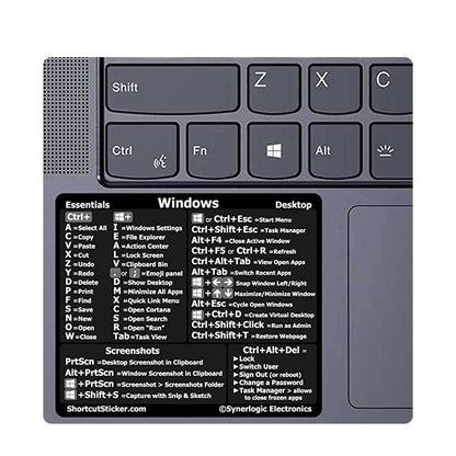 5 PCS PC Reference Keyboard Shortcut Sticker Adhesive for PC Laptop Desktop(For Window Colored) - Silicone / Sticker by buy2fix | Online Shopping UK | buy2fix