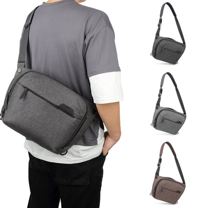 Portable Waterproof Photography SLR Camera Messenger Bag, Color: 10L Light Gray - Camera Accessories by buy2fix | Online Shopping UK | buy2fix