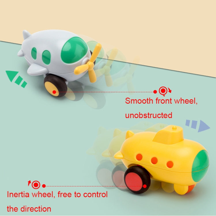 Children Cartoon Fell-Resistant Mini Inertial Pull Back Toy Car(Ambulance) - Model Toys by buy2fix | Online Shopping UK | buy2fix