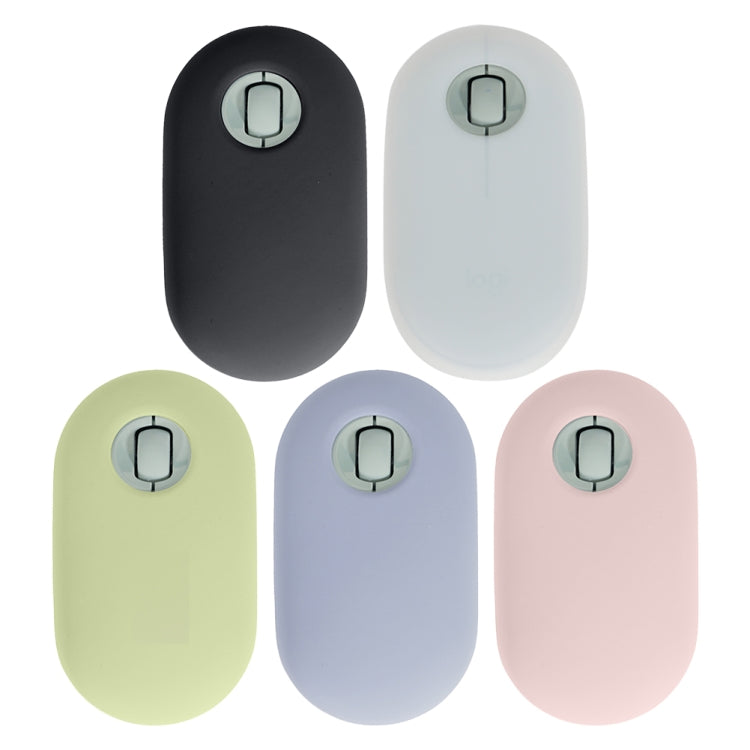 2 PCS Silicone Dustproof Wireless Mouse Protective Case For Logitech Pebble(Transparent) - Other by buy2fix | Online Shopping UK | buy2fix