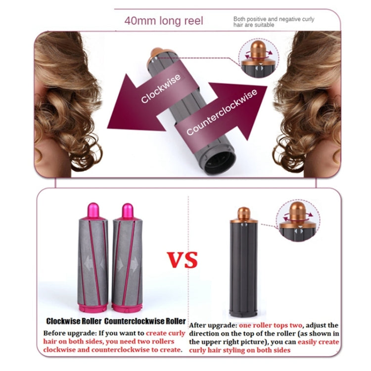 13.4cm Upgraded Long Barrel Curling Iron for Dyson HD01/02/03/04/08 Hair Dryer  30mm Red - For Dyson Accessories by buy2fix | Online Shopping UK | buy2fix