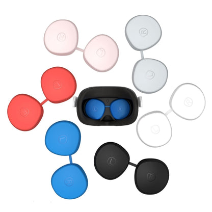 Dustproof Scratch Resistant VR Glasses TPU Lens Protector, For Oculus Quest 2(Red) - Consumer Electronics by buy2fix | Online Shopping UK | buy2fix