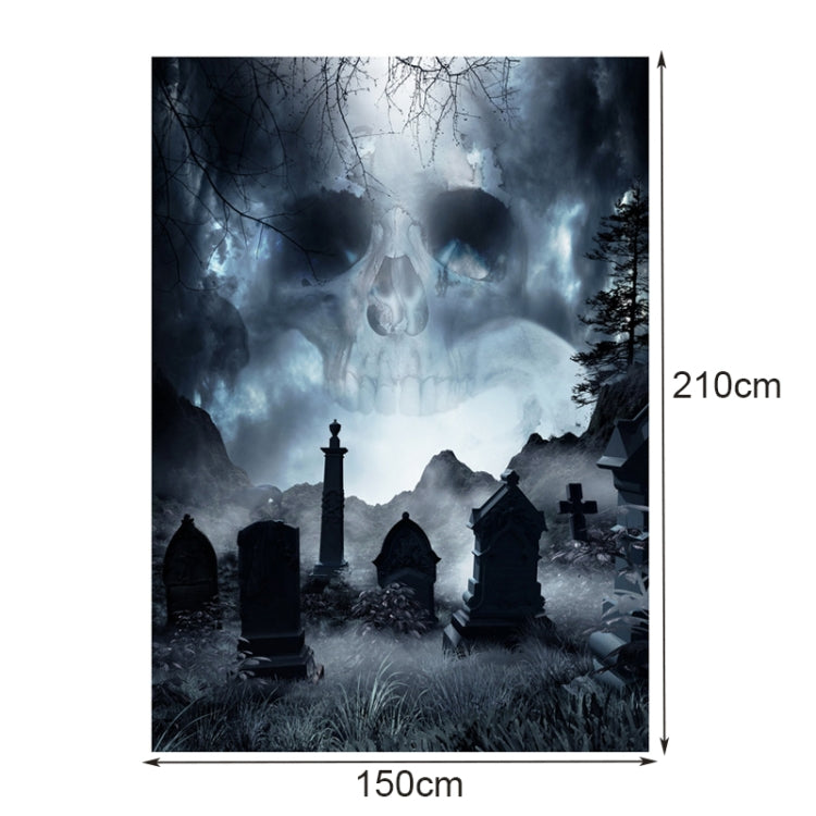 4097 2.1m x 1.5m Halloween Photography Background Cloth Party Decoration Cloth - Camera Accessories by buy2fix | Online Shopping UK | buy2fix