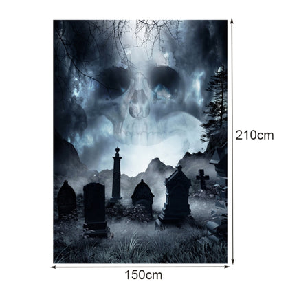 4097 2.1m x 1.5m Halloween Photography Background Cloth Party Decoration Cloth - Camera Accessories by buy2fix | Online Shopping UK | buy2fix