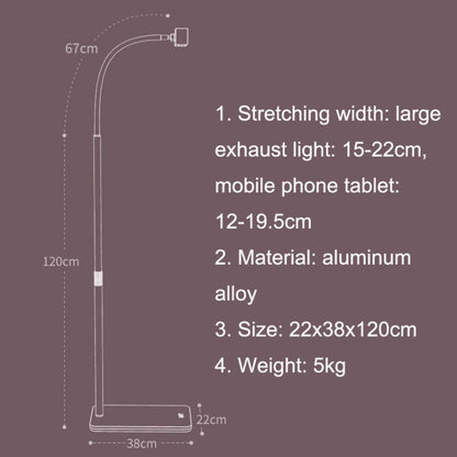 SSKY L32 Home Telescopic Bed Landing Stand Big Row Lamp Bracket - Lazy Bracket by SSKY | Online Shopping UK | buy2fix