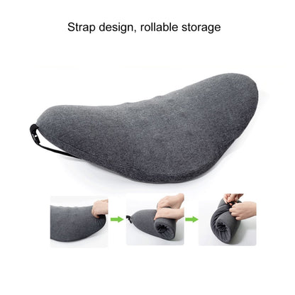 Memory Foam Lumbar Spine Cushion Pregnant Women Sleeping Lumbar Pillow(Dark Gray) - Home & Garden by buy2fix | Online Shopping UK | buy2fix