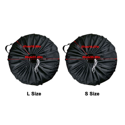 4PCS/Set L Waterproof and Dustproof Car Spare Tire Cover Tire Protector - In Car by buy2fix | Online Shopping UK | buy2fix