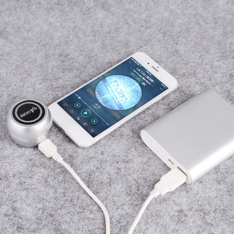 Yayusi A5 Mobile Phone Computer Plug In Audio Mini External Speaker, Color: Fantastic Silver - Mini Speaker by Yayusi | Online Shopping UK | buy2fix