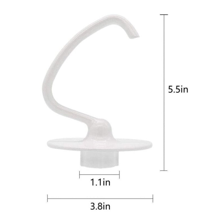 For KitchenAid 4.5-5QT Stand Mixer C Dough Hook - Home & Garden by buy2fix | Online Shopping UK | buy2fix