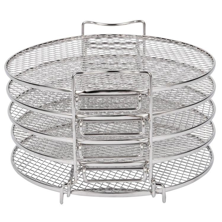 For Ninja Foodi 6.5 /8 QT Stainless Steel Fruit Vegetable Draining Rack - Home & Garden by buy2fix | Online Shopping UK | buy2fix