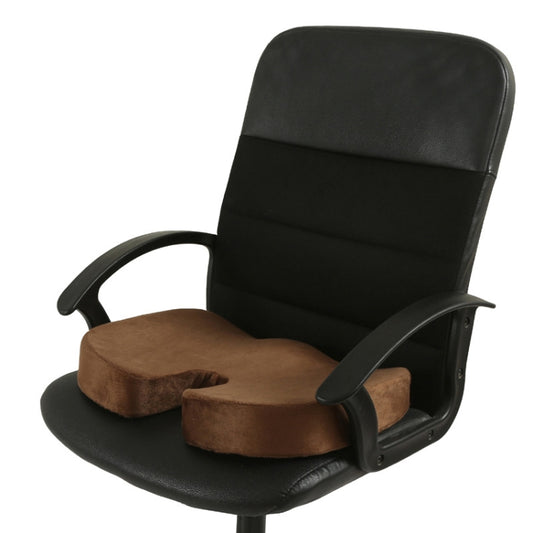Office Gel Cushion Beauty Buttocks Anti-hemorrhoid Cushion(Mesh Fabric Coffee) - Home & Garden by buy2fix | Online Shopping UK | buy2fix