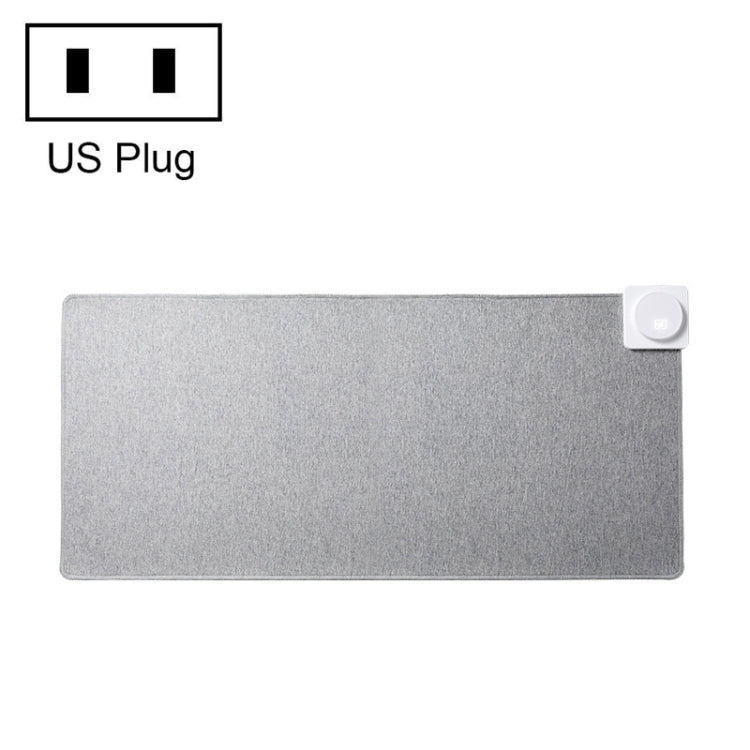 Joyroom JR-CY335 220V Smart Office Desktop Heating Thermostatic Mouse Pad, US Plug, Size: 80x32cm(Llight Gray) - Mouse Pads by Joyroom | Online Shopping UK | buy2fix