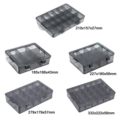 Multi-Compartment Sorted Electronic Parts Organiser, Specifications: 9 Grid - Storage Bags & Boxes by buy2fix | Online Shopping UK | buy2fix