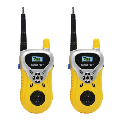 2289 1 Pair Children Mini Walkie Talkie Toys Wireless Talking Outdoor Interactive Toys(Yellow) - Consumer Electronics by buy2fix | Online Shopping UK | buy2fix